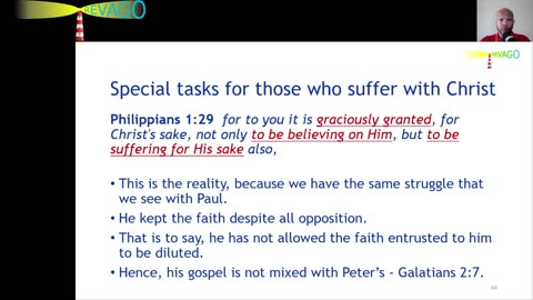 RE 273 Special Tasks for Those Who Suffer with Christ