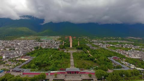 Three Towers in Dali