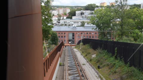 Funicular ride at Kakolanmäki Turku Finland