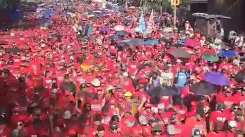 #Venezuela Caracas: the Bolivarian people