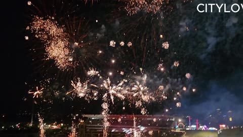 Calgary Stampede Biggest World Mela In CANADA, Famous Fire Works Last Day Of Big Mela In 850 Acres