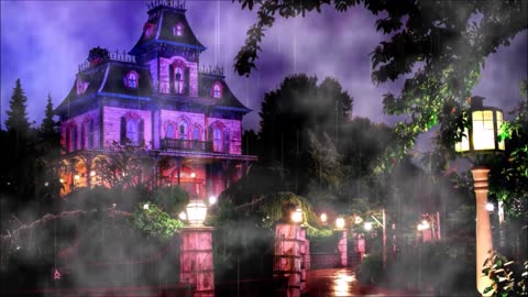 Disneyland Paris Phantom Manor | Music & Spooky Ambience