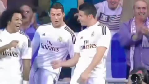 Ronaldo football dance like pollow command