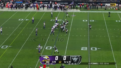 Vikings @ Raiders Week 14, 2023 - Full Game - 12/10/2023 - Lowest scoring game in 16 years!