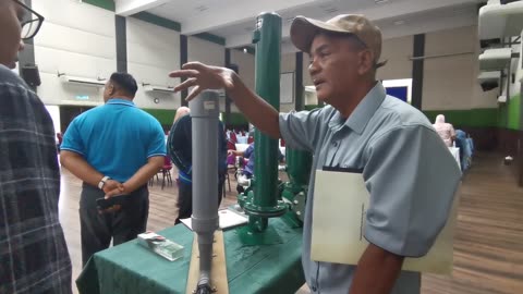 P06 Free Energy Hydraulic Water Ram Pump Irrigation, Pengairan Ladang Ramp Pam Air @AUTP 10 Jul 2024