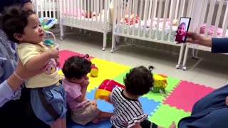 Mother in Gaza longs for triplets in Jerusalem hospital