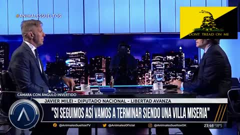 2022 10 24 Javier Milei "Tengo un plan para recuperar las Malvinas"