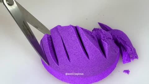 Very Satisfying and Relaxing Compilation 278 Kinetic Sand ASMR