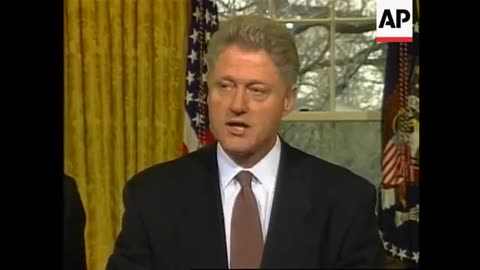 HUMAN CLONING： Bill Clinton speaks about human cloning