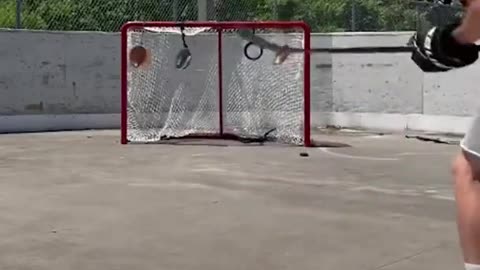 People Are Awesome - Get this sharp shooter on an NHL team..