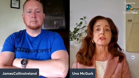 Una McGurk with James Collins-looking to create positive change (James Collins Ireland) 24-05-24