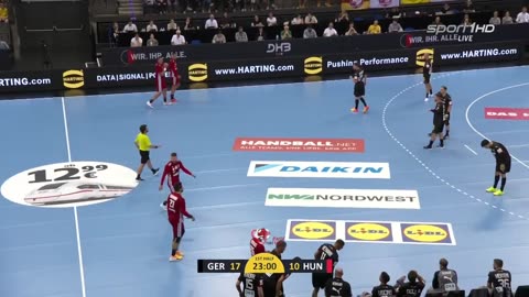 Germany vs Hungary handball friendly match 2024