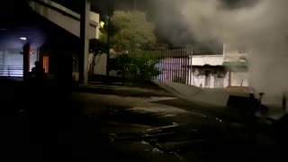 Conato de incendio en estación UIS de Metrolínea