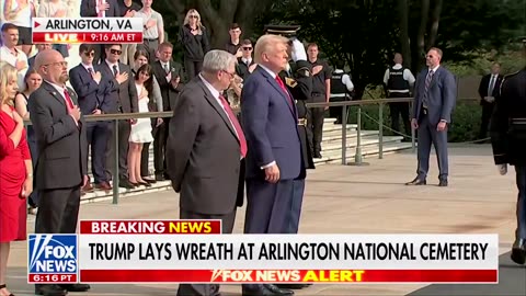 Trump Lays Wreath for 13 Soldiers Killed in Afghanistan; Biden No-Show