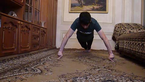 World Record, 236 push ups on two fingers within 11.30 minutes.