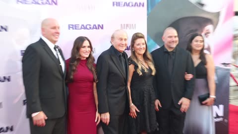 The Reagan family - LA premiere of 'Reagan'