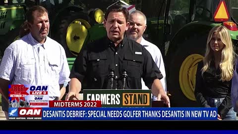 DeSantis Debrief: Special needs golfer thanks DeSantis in new TV ad