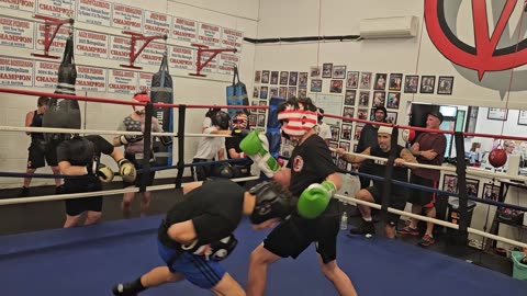 Joey sparring Danny 9/24/24