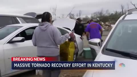 Biden Visits Kentucky Communities Devastated By Tornadoes