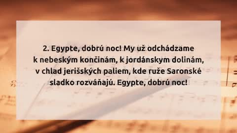 220. Egypte, dobrú noc