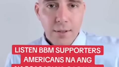 Listen BBM, Americans Supporters are the one saying that We the Battle Ground and We Will Be the 2nd Ukraine