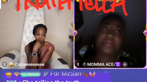 FAMOUS ROYCE & MOMMA ACE TALK TO HOLLY & HER SISTER ABOUT OFFICIAL CITIZEN ABUSE PT. 1