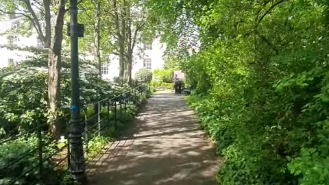 Walking Towards Canterbury City Center In Kent UK 2024