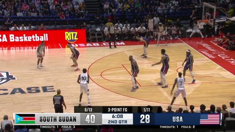 SOUTH SUDAN vs USA | USAB SHOWCASE | FULL GAME HIGHLIGHTS | July 20, 2024