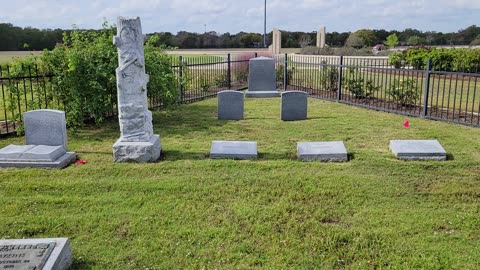 Texas A&M College Cemetery in 2023