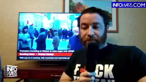 Alex Jones interviews Jeremy Mackenzie about the Truckers Freedom Convoy