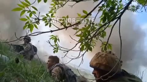 Ukrainian squadron finds itself severely trapped under artillery fire | Ukraine 2022