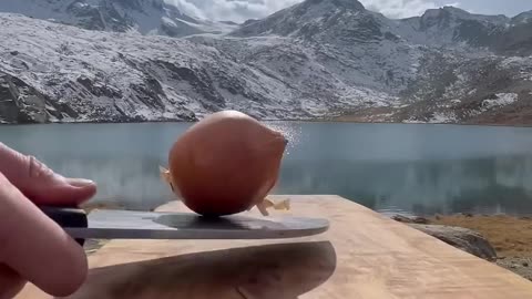 Cooking Lamb neck in clay pot