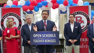 Gov DeSantis: Kids Shouldn't Be Required to Wear Masks In Schools