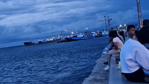 Evening view from Paseo del Mar, Zamboanga City