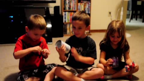 Three Thankful Kids Have The Cutest Reaction