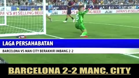 Barcelona 2-2 Manchester City