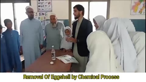 Removal of Eggshell by Chemical Process