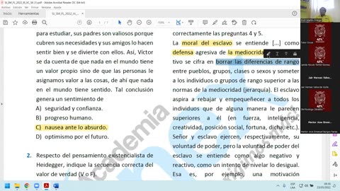 VONEX SEMESTRAL INTENSIVO | SEMANA 06 | FILOSOFÍA