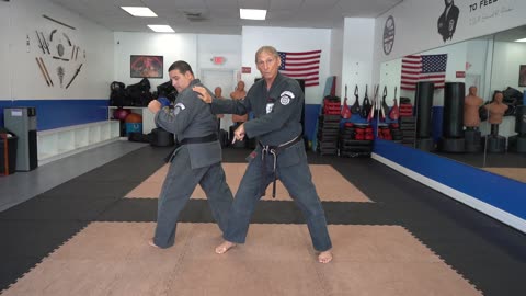 Correcting common errors executing the American Kenpo technique Rotating Destruction