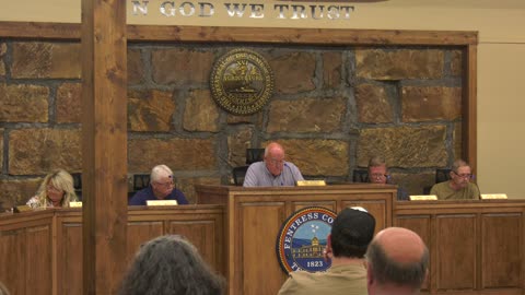 Fentress County Commission Meeting 7/15/24