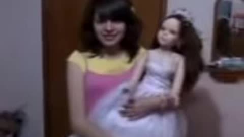 Scary doll comes to life in a Mexican village