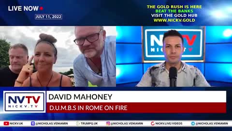 David Mahoney Says D.U.M.B.S In Rome On Fire with Nicholas Veniamin