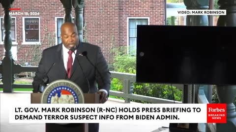 Mark Robinson Issues Direct Message To Biden After Arrest Of Terror Suspect Who Crossed Border