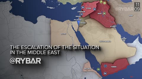 ►🚨▶ ⚡️⚡️🇮🇱⚔️🇵🇸 Rybar Review of the Middle East on Sep.6-12 2024