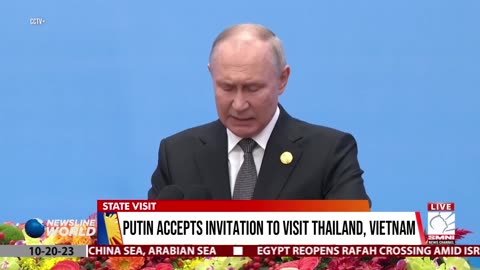 Putin accepts invitation to visit Thailand, Vietnam