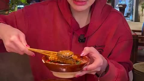 Mukbang Beef With Hot Pot Full of Chili