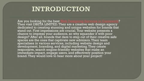 Best Web Designing Services in Greenwich