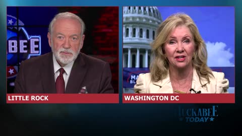 Huckabee with Senator Marsha Blackburn