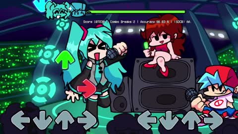 Friday Night Funkin - Hatsune Miku (full week)