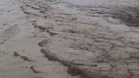 Heavy rainfall in Sikkim INDIA